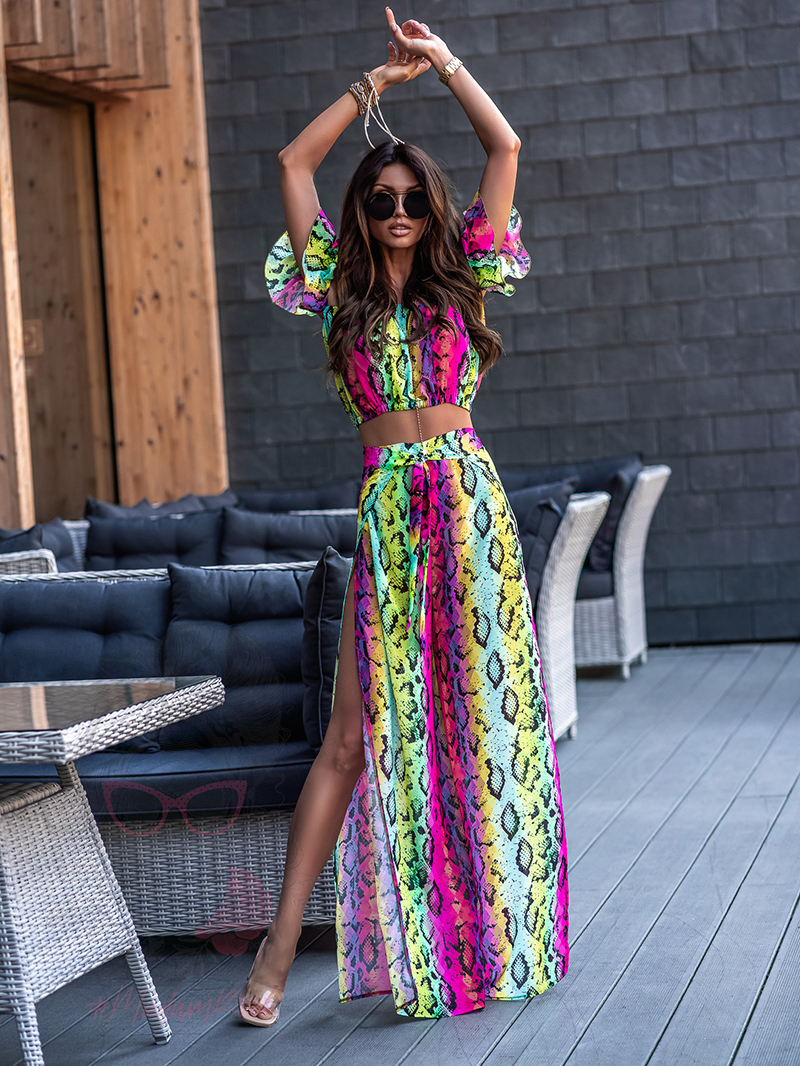 Komplet wakacyjny NB Laguna kolorowy