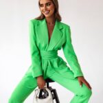 Komplet garniturowy Loreen zielony