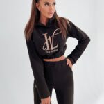 Komplet bawełniany Gerda Ola Voga czarny