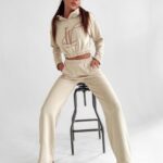 Komplet bawełniany Gerda Ola Voga beżowy