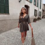 Kombinezon klasyczny krótki Bali Ola Voga khaki