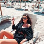 Komplet przewiewny koszula+szorty Cosette Ola Voga czarny