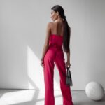 Kombinezon elegancki Diena Ola Voga fuksja