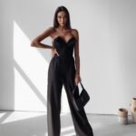 Kombinezon elegancki Diena Ola Voga czarny