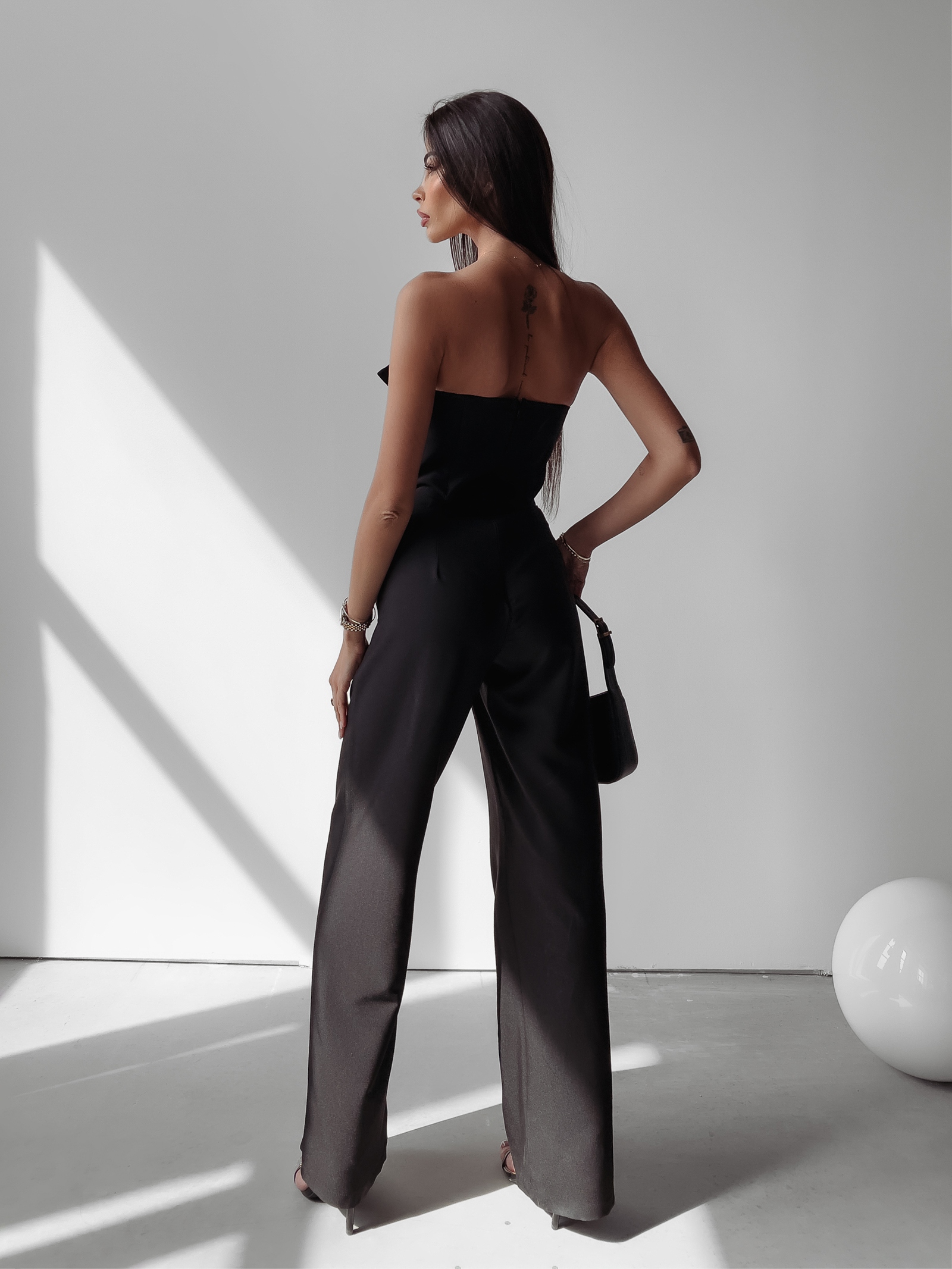 Kombinezon elegancki Diena Ola Voga czarny