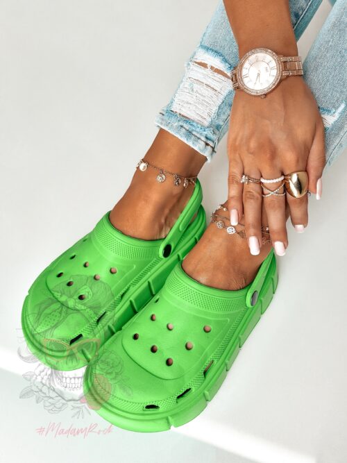 Buty Rock Dopti zielone