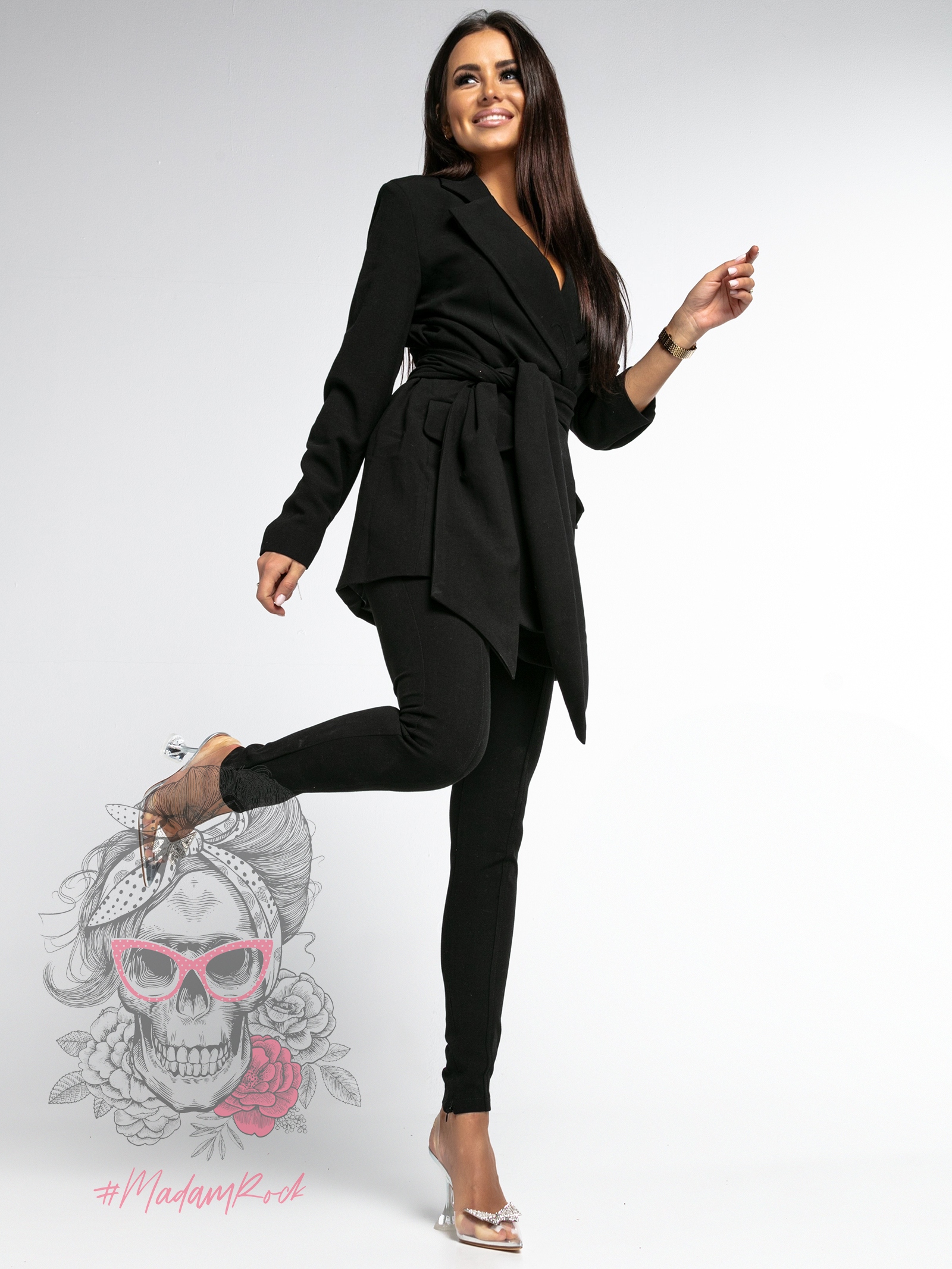 Czółenka Madam Lyli II srebrne