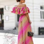 Komplet wakacyjny NB Sombrero różowo-limonkowy