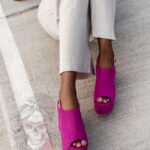 Sandały koturny Madam Scapade II fuksja