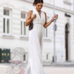 Kombinezon muślinowy Szampan ecru