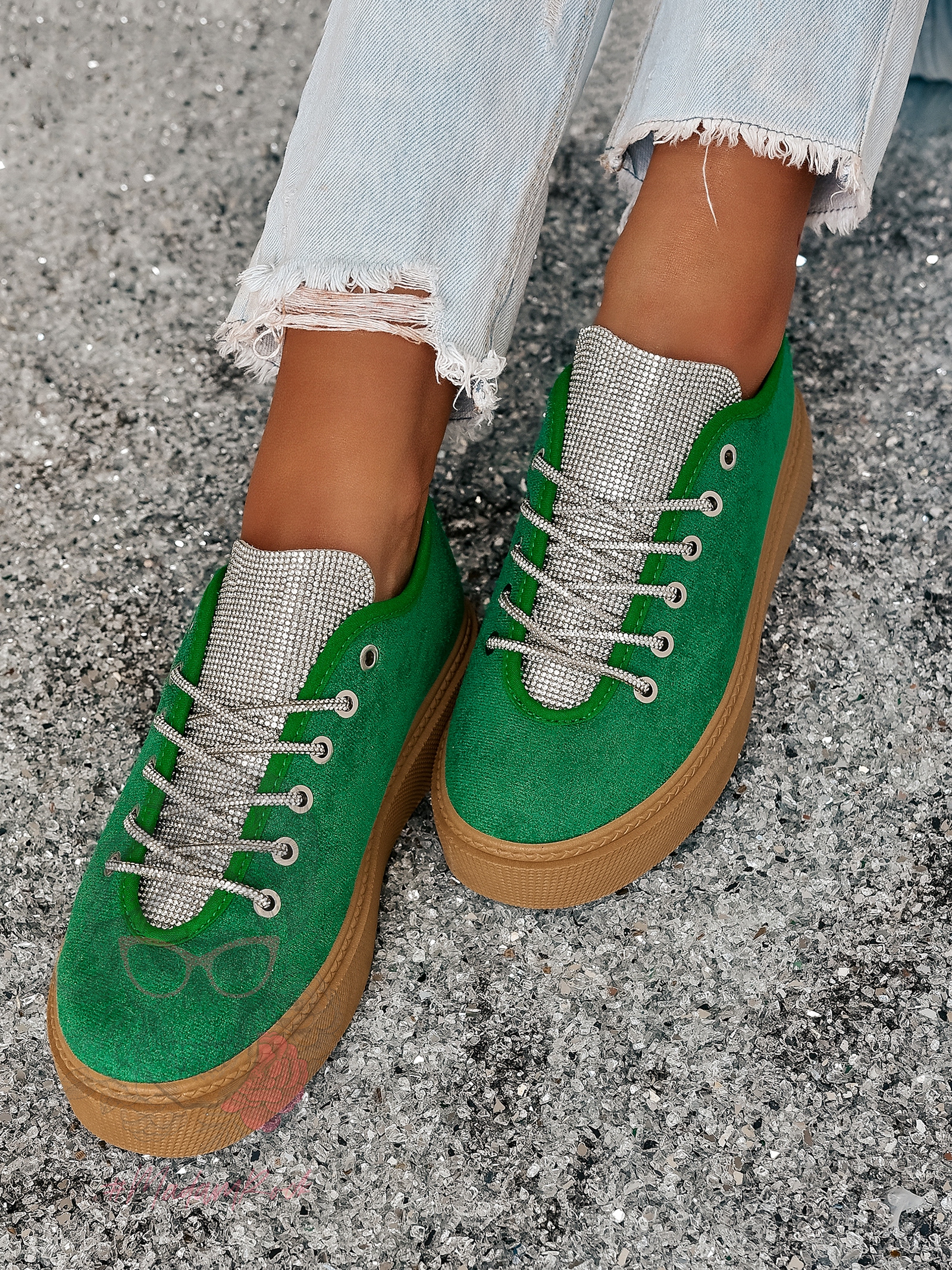 Buty sportowe Rock Gimme Gimme zielone Buty sportowe Rock Gimme Gimme zielone