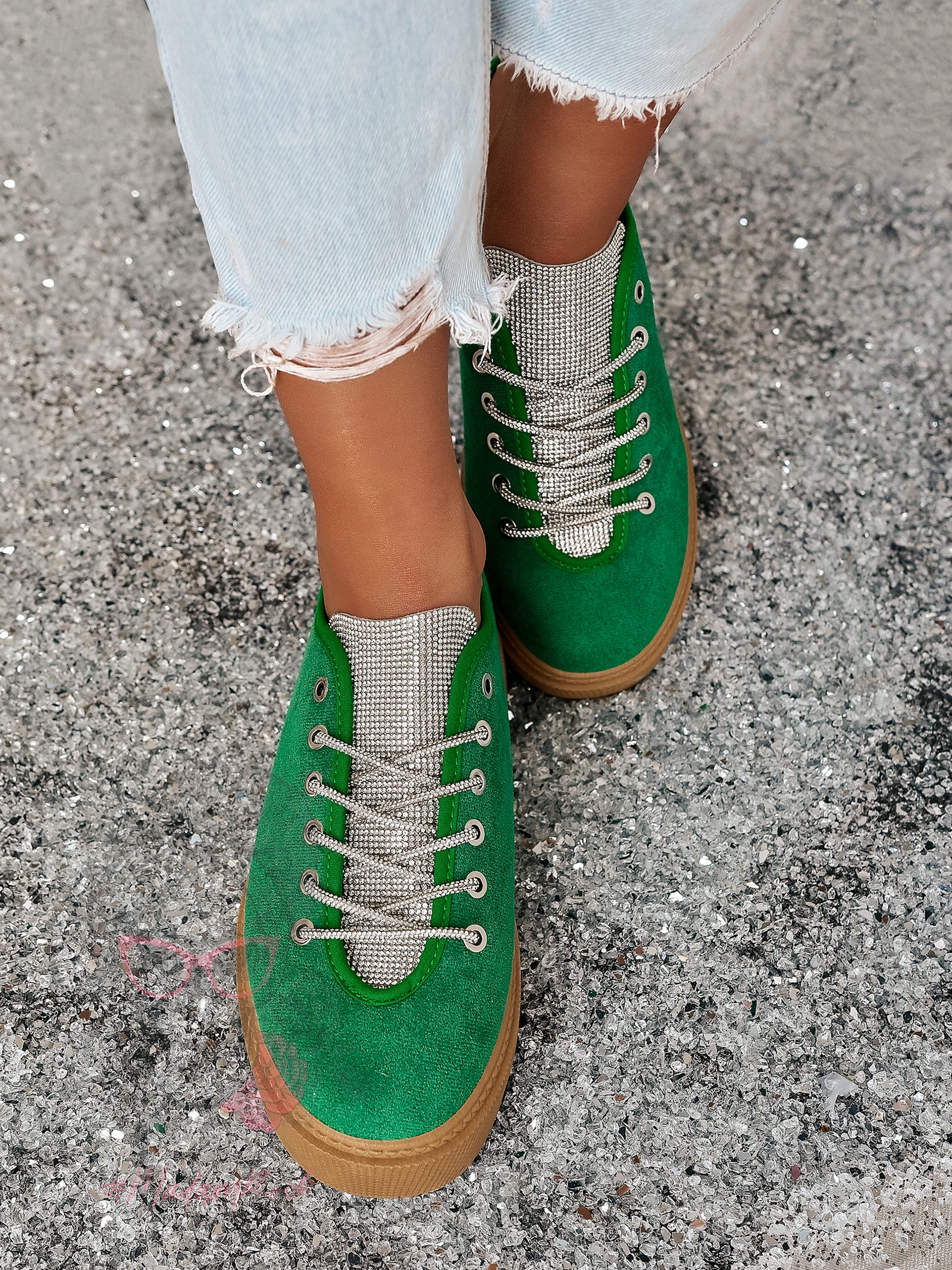 Buty sportowe Rock Gimme Gimme zielone Buty sportowe Rock Gimme Gimme zielone