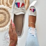 Mokasyny zamszowe Madam Layla szare