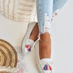 Mokasyny zamszowe Madam Layla szare