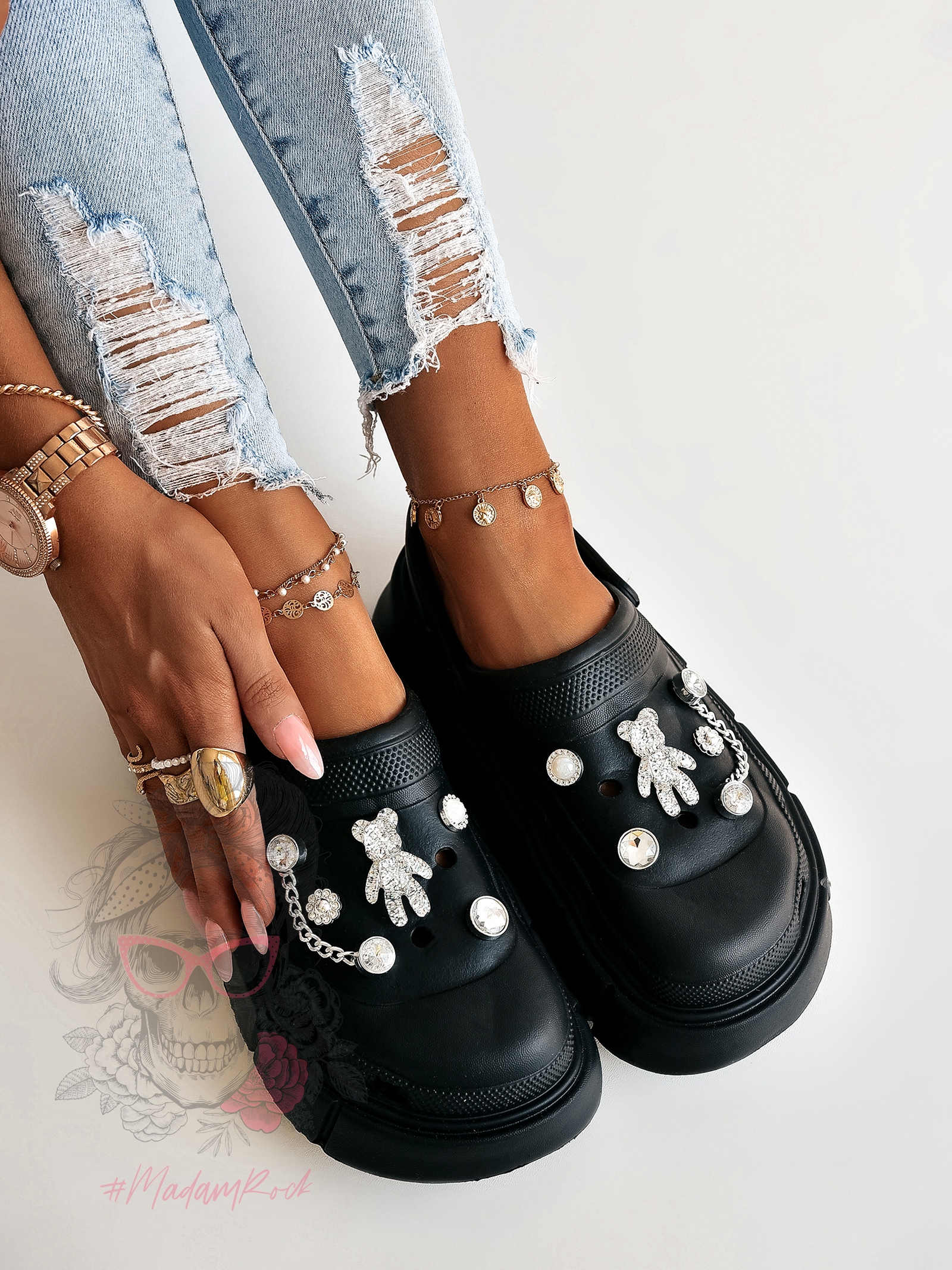 Sandały Rock Wanna Be With You czarne