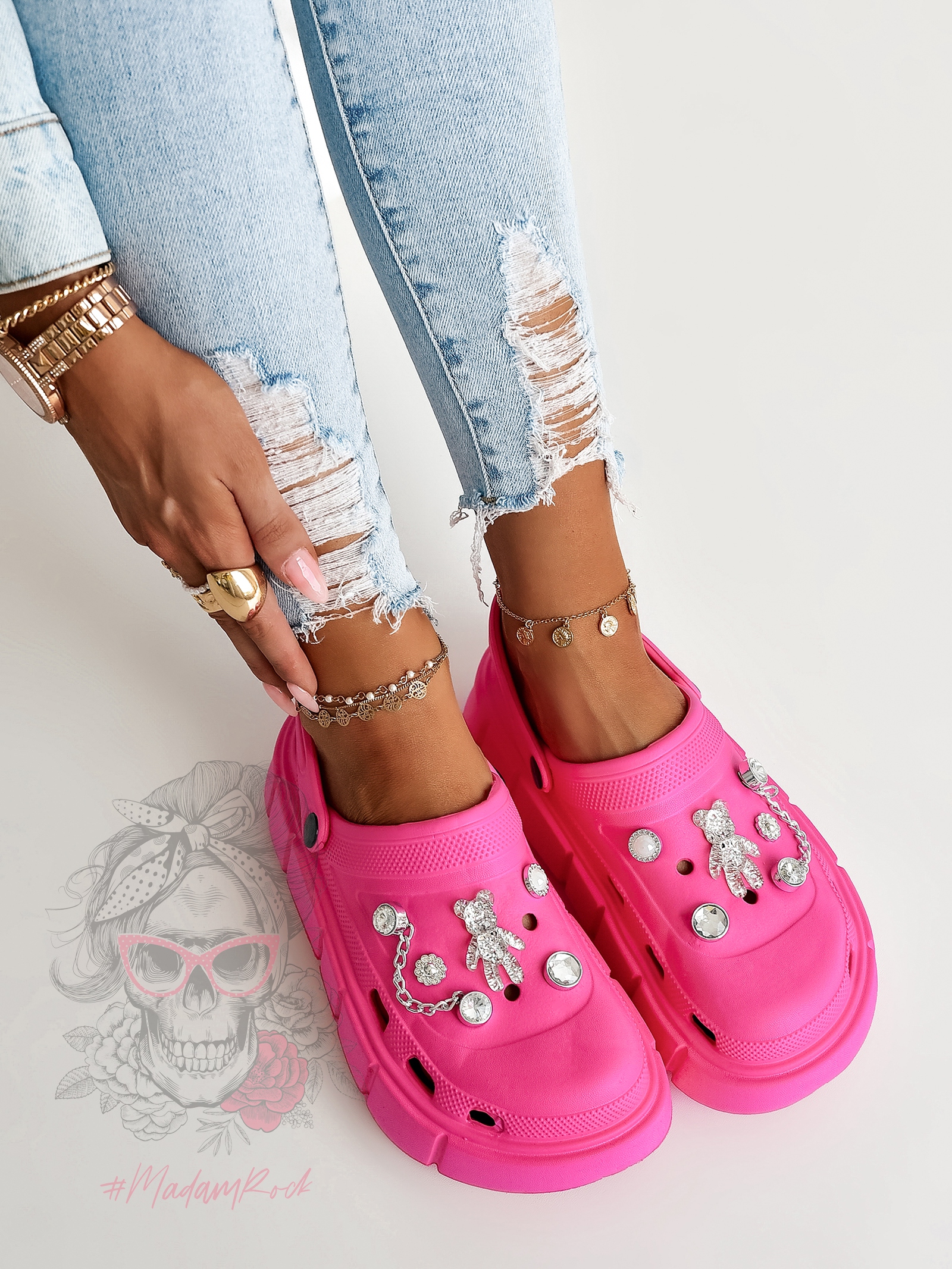 Sandały Rock Wanna Be With You fuksja Sandały Rock Wanna Be With You fuksja