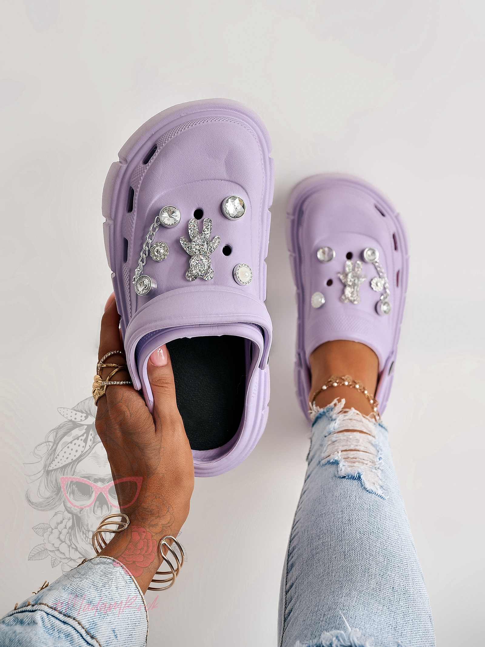 Sandały Rock Wanna Be With You lila