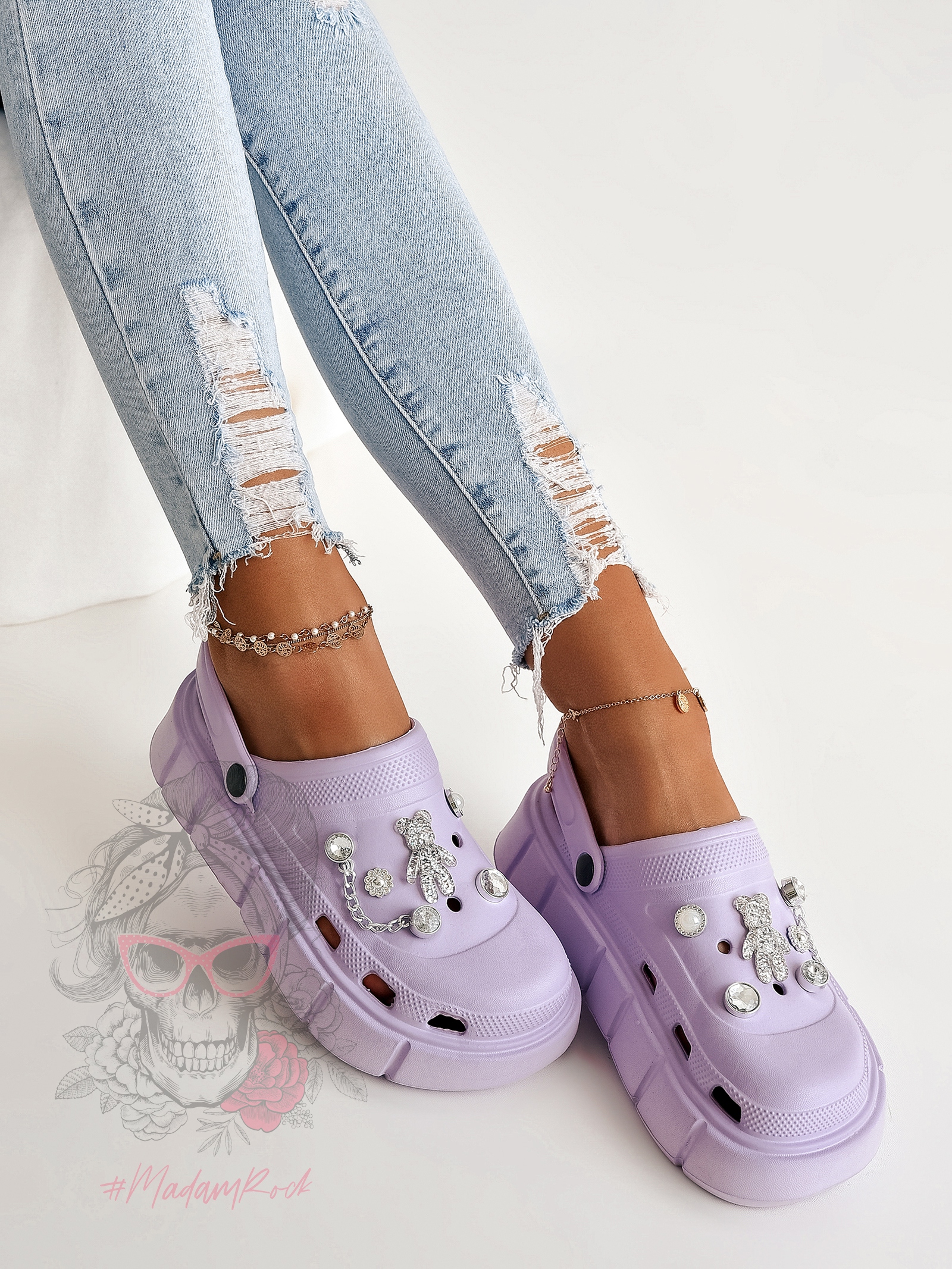 Sandały Rock Wanna Be With You lila