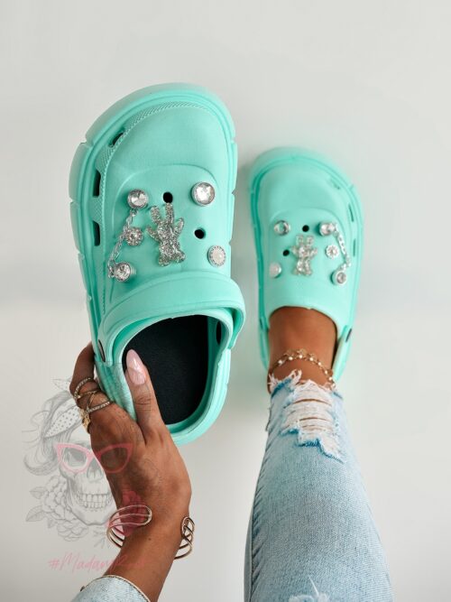 Sandały Rock Wanna Be With You miętowe