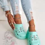 Sandały Rock Wanna Be With You miętowe