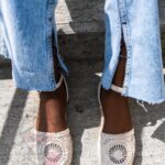 Espadryle plecione Madam Yokoko beżowe