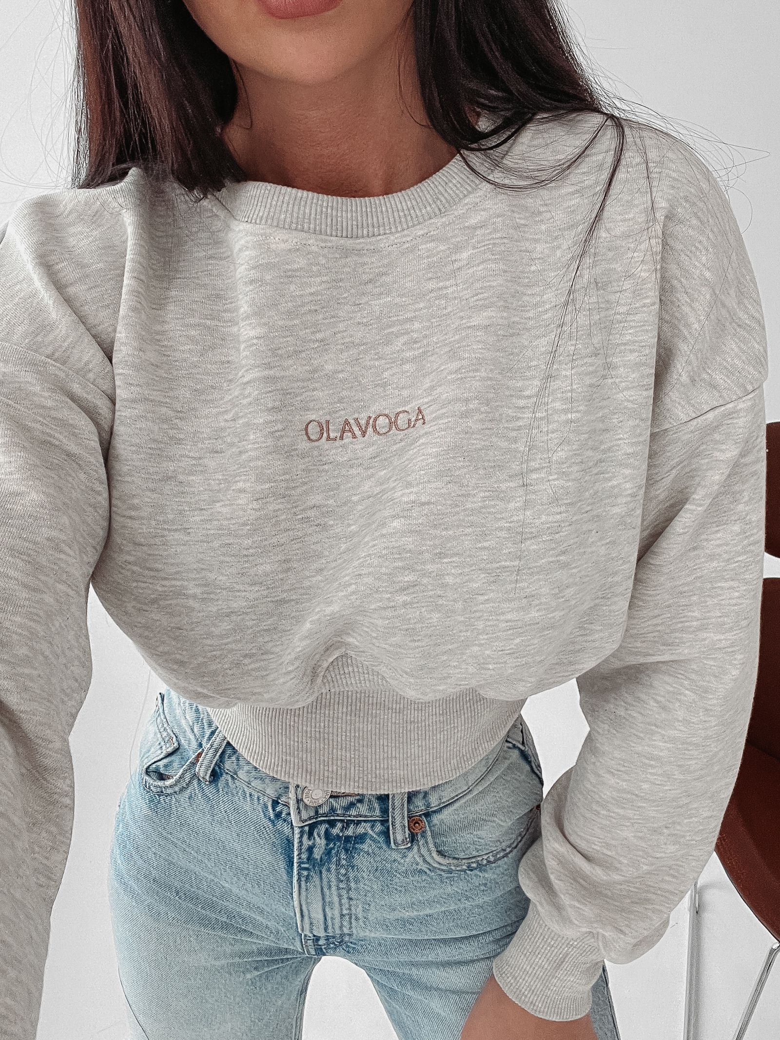 Bluza sportowa Nancy Ola Voga szara Bluza sportowa Nancy Ola Voga szara