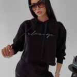 Komplet sportowy damski Nina Ola Voga czarny