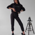 Komplet sportowy damski Nina Ola Voga czarny