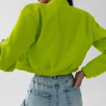 Kurtka bomberka California Ola Voga limonkowa