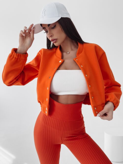 Kurtka bomberka California Ola Voga pomarańczowa