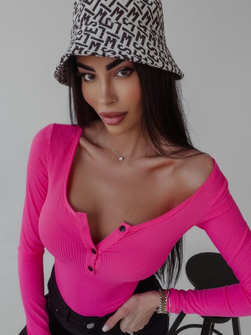 Body dopasowane Eve Ola Voga amarantowe