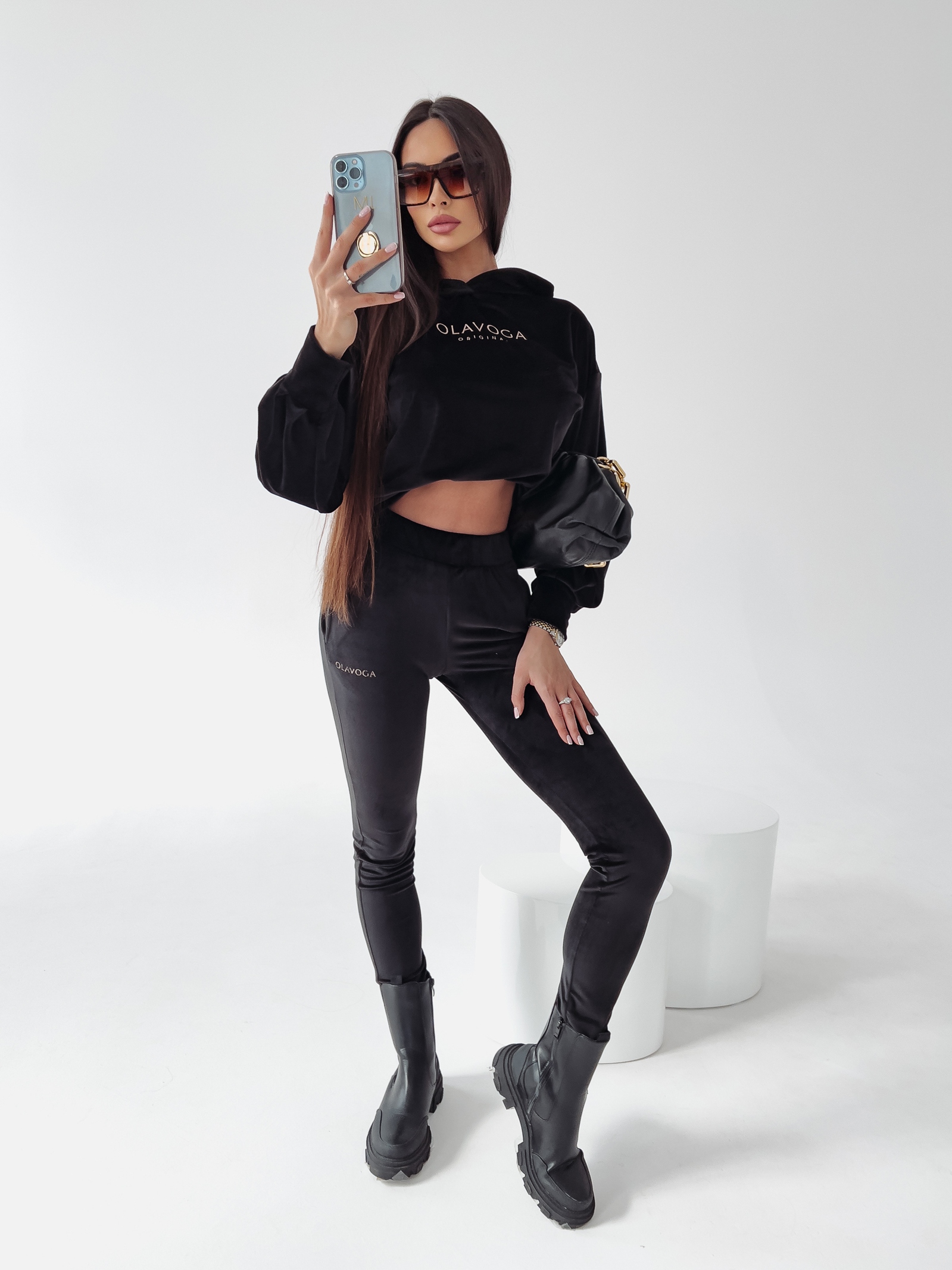 Komplet dresowy Penelope Ola Voga czarny