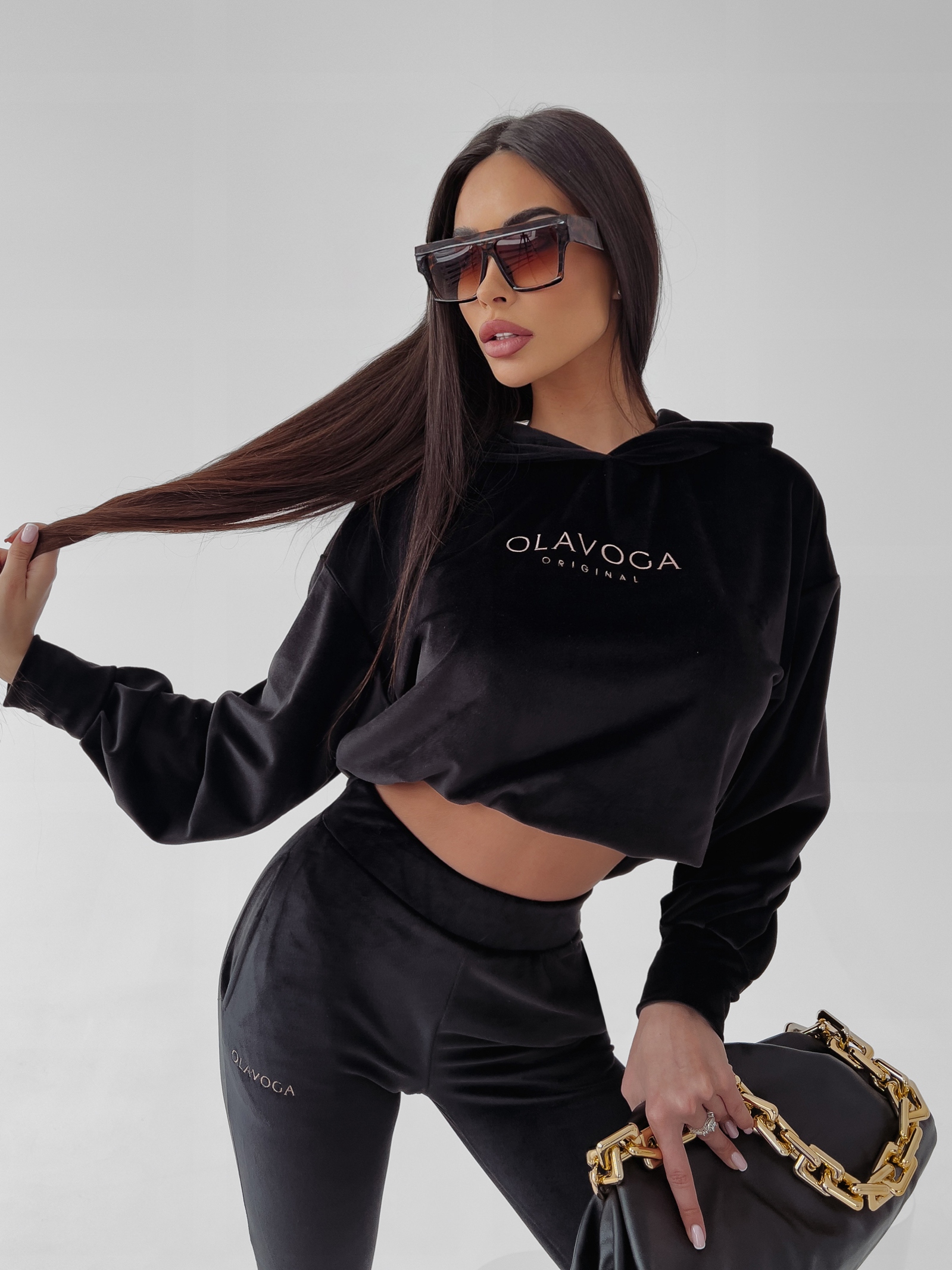 Komplet dresowy Penelope Ola Voga czarny