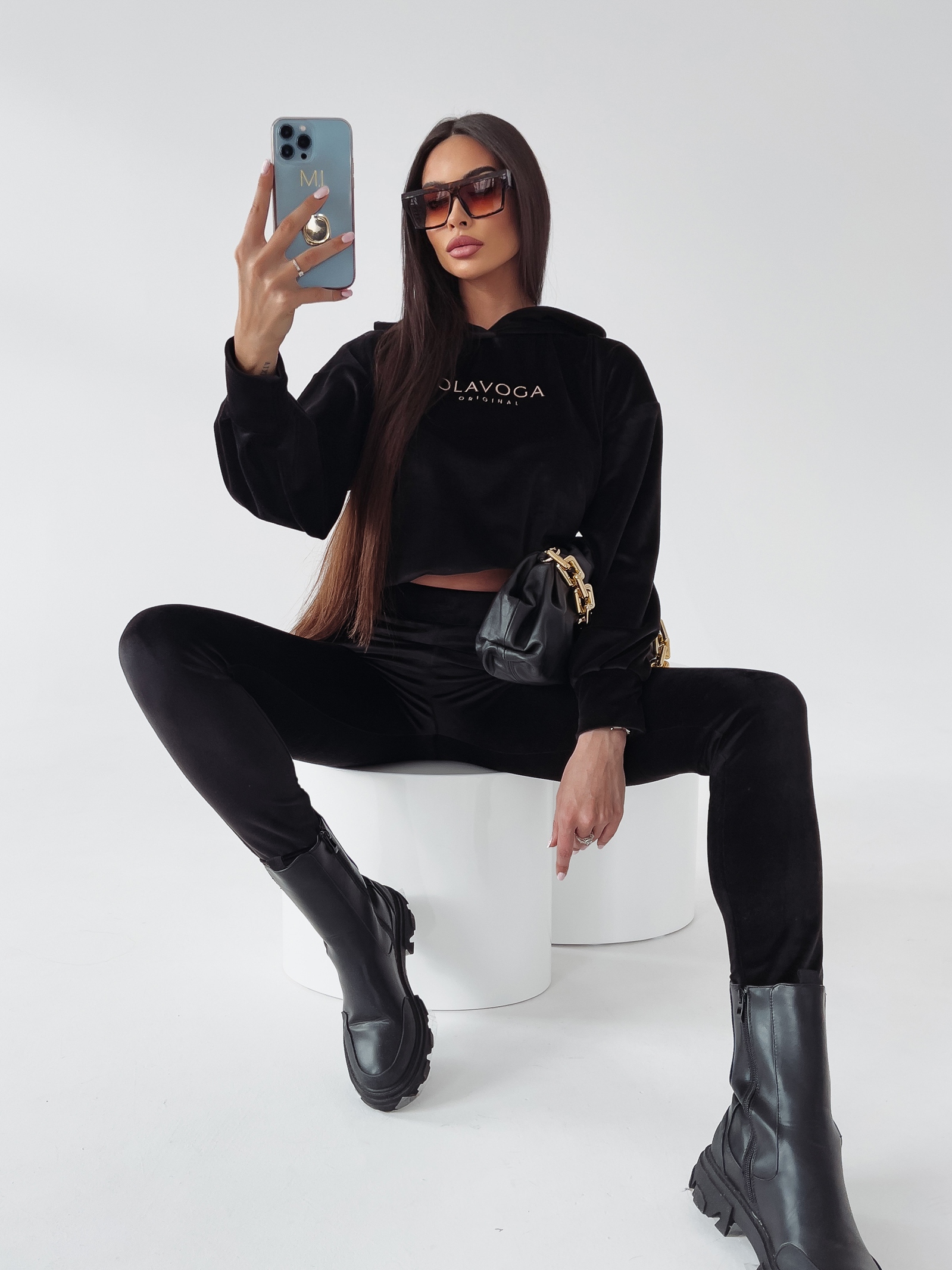 Komplet dresowy Penelope Ola Voga czarny