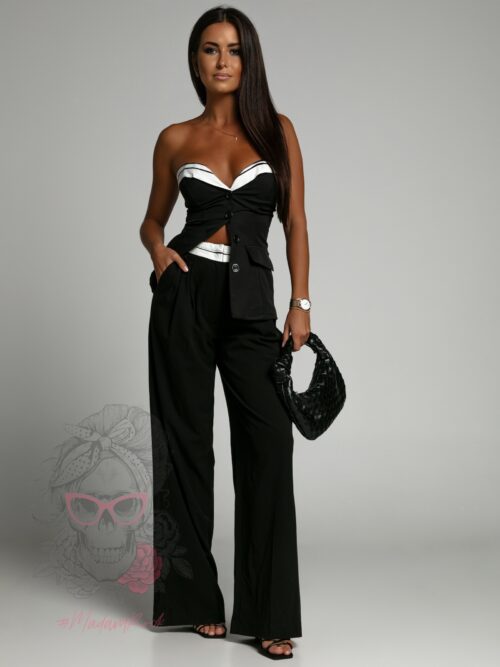 Spodnie garniturowe Moniko czarne