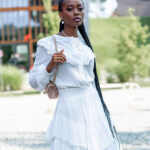 Komplet letni ażur Corsa ecru