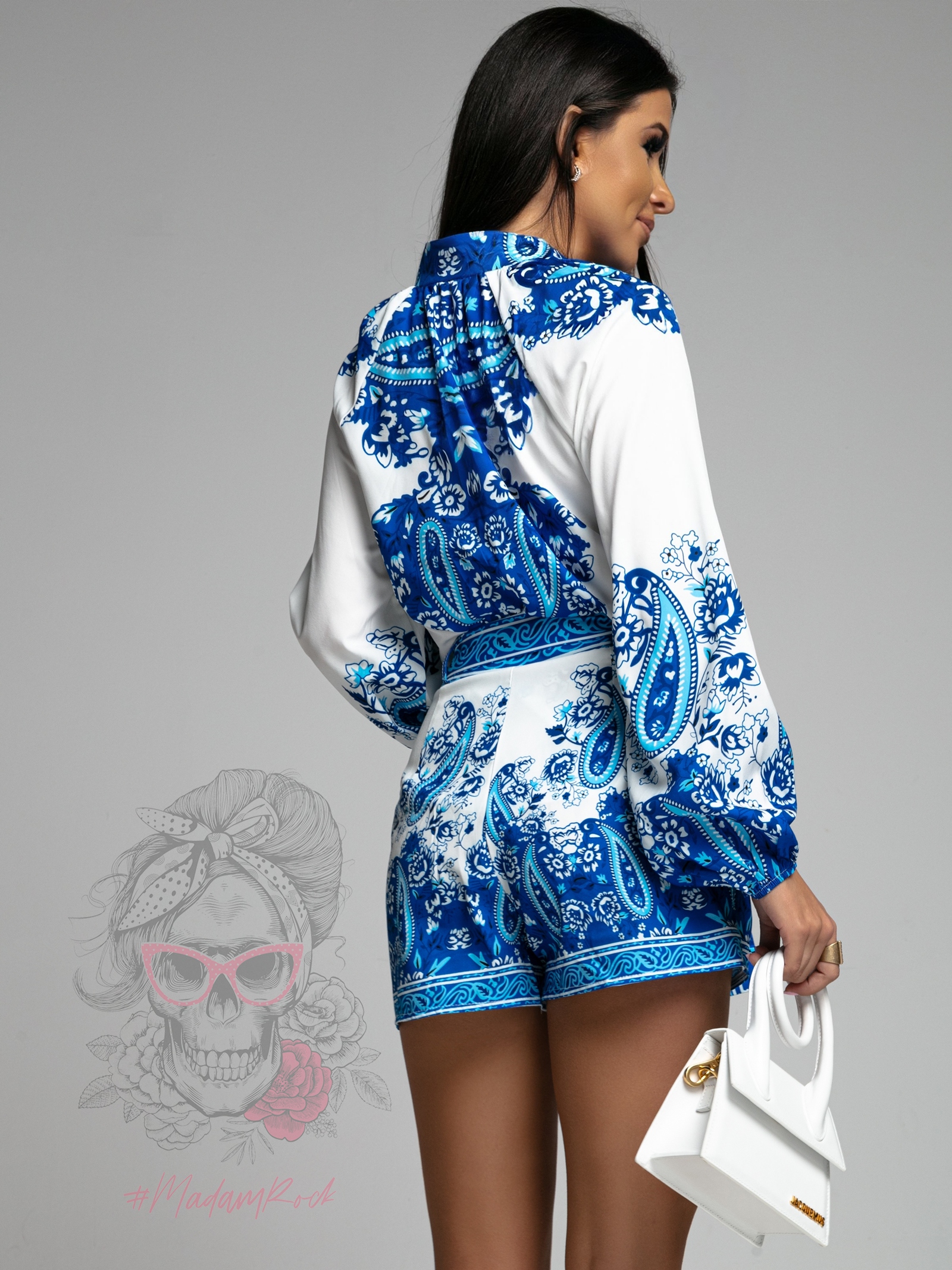 Komplet - koszula + spodenki Avemo niebieski