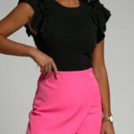 Spódniczko-spodenki Vare różowe