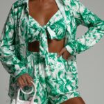 Komplet 3-częściowy Arubi zielony