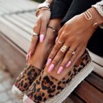 Espadryle na platformie Madam Hilo panterka