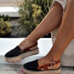 Espadryle na platformie Nifty Rock czarne