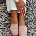 Espadryle na platformie Nifty Rock pudrowe