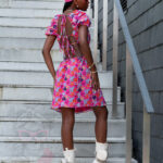 Sukienka letnia Wakaiki fuksja