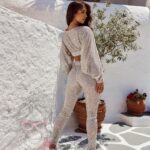 Komplet cekinowy NB Pefis jasnozłoty