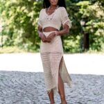 Komplet pleciony Nanano złoty