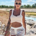 Top sweterkowy Correa beżowy