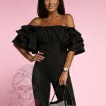 Top hiszpanka Guliet czarny