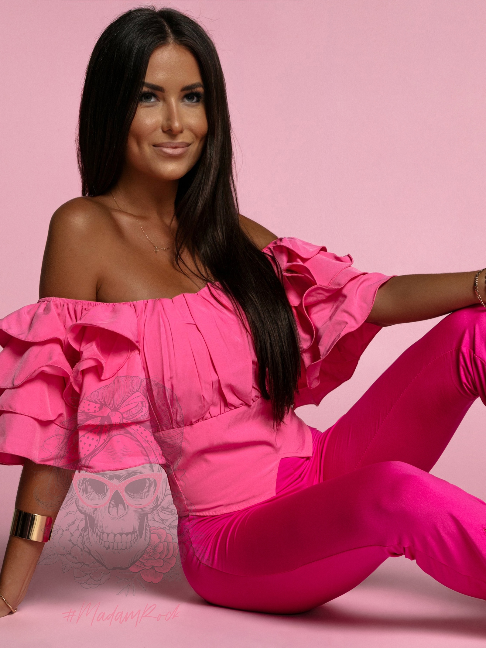 Top hiszpanka Guliet różowy