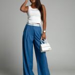 -wyprzedane-Spodnie garniturowe Moniko V denim jeans