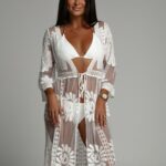 Narzutka plażowa Burstyn ecru